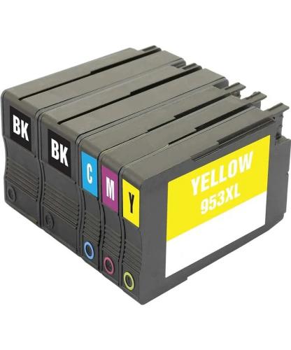 Conjunto 5 Tinteiros HP 953 XL Compatíveis