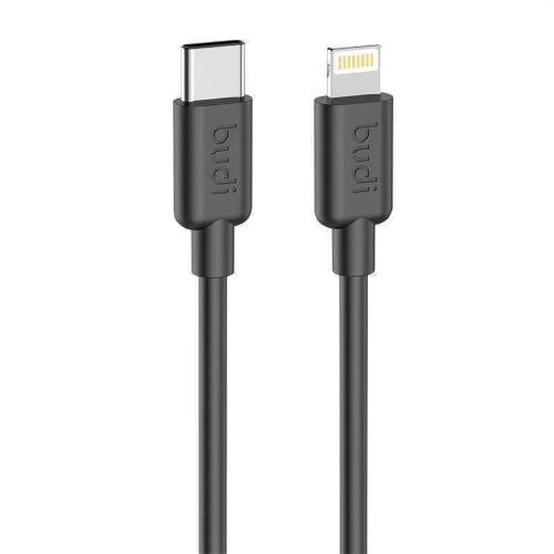 Nabíjecí Datový Kabel Budi Pd 20w 1,2 M Cerný Pvc