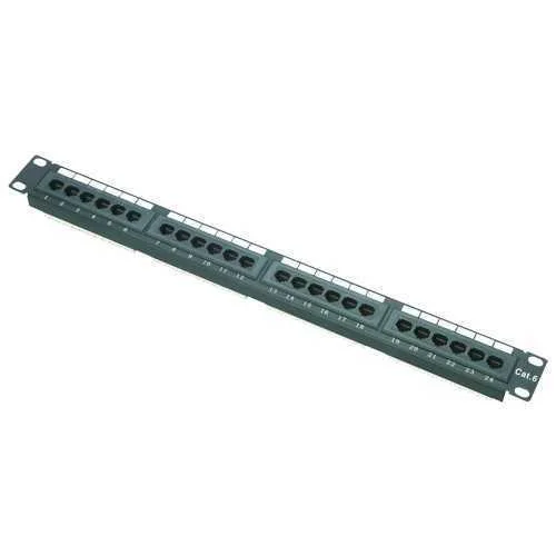 Patch Panel de 24 Portas Utp/Rj45 - Formato Rack .