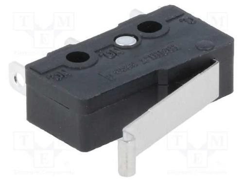 Microinterruptor SNAP ACTION, com alavanca que si.