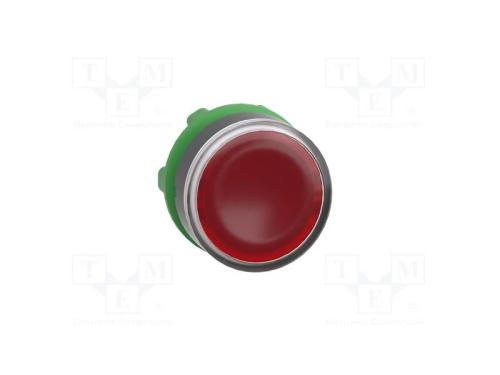 Interruptor: de pressão, 22mm, Pos.estáv: 1, verm.