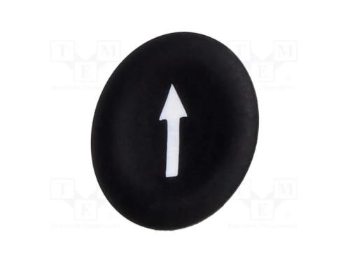 Lente para Pressão, 22mm, Harmony Xb4, Cor do Botão: Preto