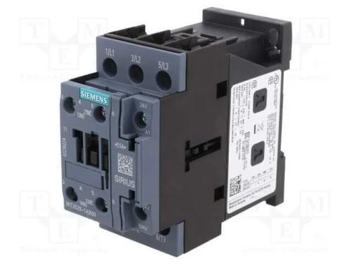Contator: 3 Polos, No X3, Contatos Auxiliares: No + Nc, 24vac, 17a