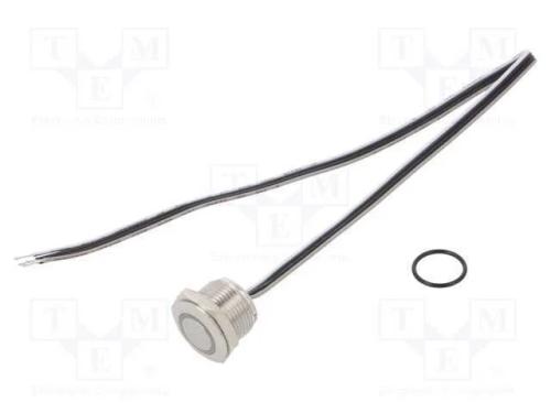 Interruptor: Antivandalismo, Pos: 2, Spst-No, 50ma/24vdc, Ip65