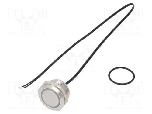 Interruptor: Antivandalismo, Pos: 2, Spst-No, 50ma/24vdc, Ip65
