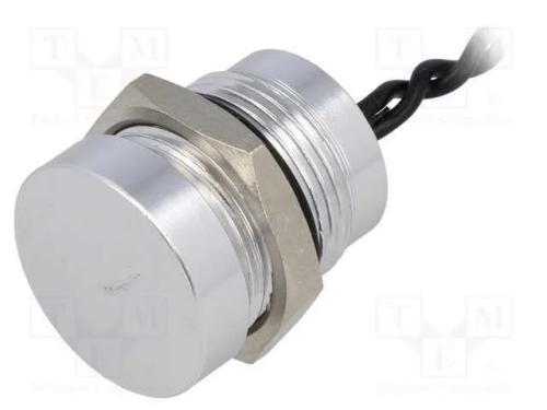 Interruptor: Piezoel&eacute;ctrico, Pos: 2, Spst-No, 0,2a/24vac, Ip68