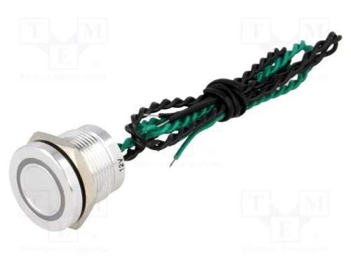 Interruptor: Piezoeléctrico, Pos: 2, Spst-No, 0,2a/24vac, Ip68
