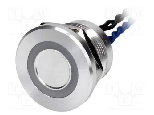 Interruptor: Piezoel&eacute;ctrico, Pos: 2, Spst-No, 0,2a/24vac, Ip68
