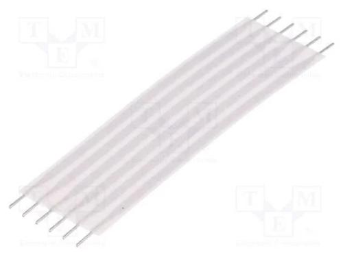 Conector: jumper flexível, Raster fita: 2,54mm, L.