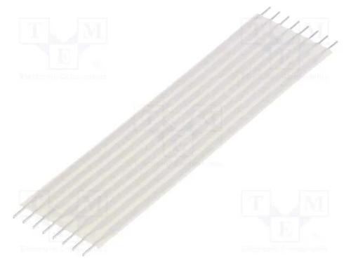 Conector: jumper flexível, Raster fita: 2,54mm, L.