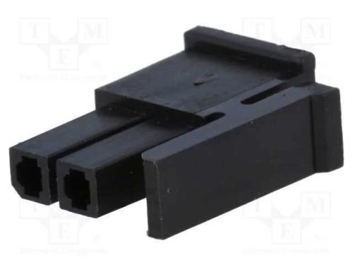 Ficha, Fio-Placa, F&ecirc;mea, 3mm, Pin: 2, Sem Contactos, com Cabo, 5a