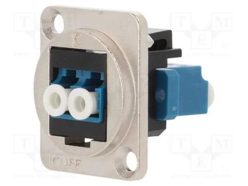 Conector: Fibra Ótica, Conector, Duplex de Passo Único, Ft