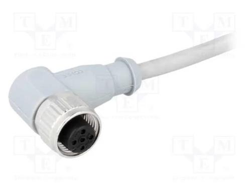 Ficha, M12, PIN: 4, fêmea, código A-DeviceNet / C.