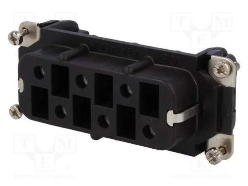 Conector: Hdc, Inserto de Contatos, Fêmea, C146, Pin: 6, 6+Pe, 42a