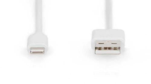 Digitus Apple Lade-/Datenkabel, 8pin - Usb a St/St, 1.0m,We