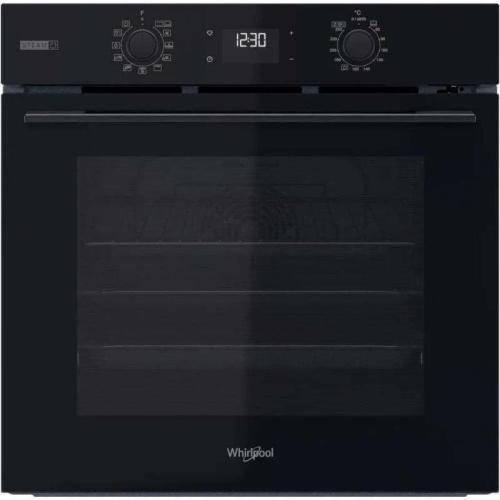 Omsk58ru1sb Built-In Oven Pyrolytic + Hydrolytic 71l (Black) - Whirlpool