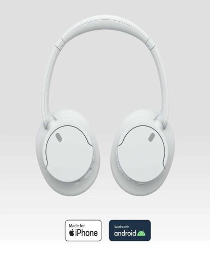 Auscultadores Bluetooth Wh-Ch720 Branco - Sony