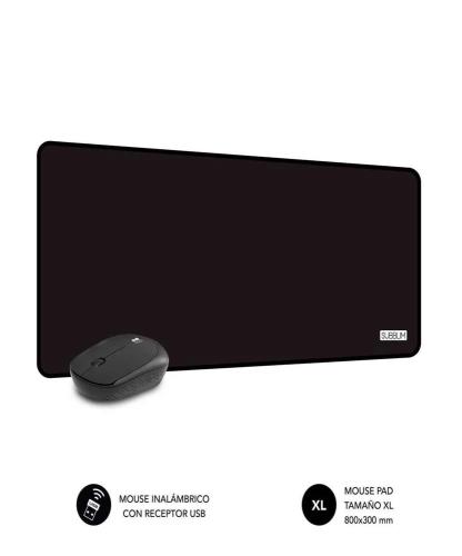 Subblim Submp-03hp001 Tapete de Rato Preto