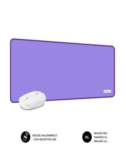 Subblim Submp-03hp002 Tapete de Rato Roxo