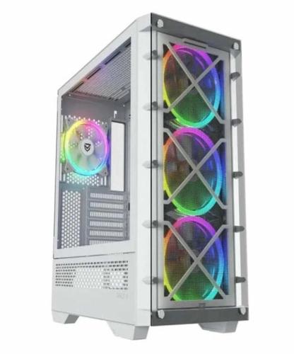 Caixa Semitorre ATX Nfortec Draco X White Branco