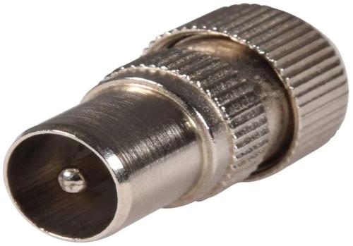 Nickel Plated Precision Coaxial Plug - Bulk