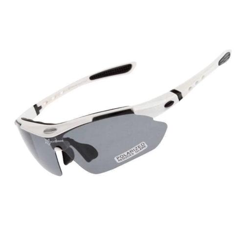 Óculos de Ciclismo Fotocromáticos Rockbros Branco