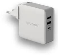 Realpower Ladegerät Deskcharge-65 Travel 65w