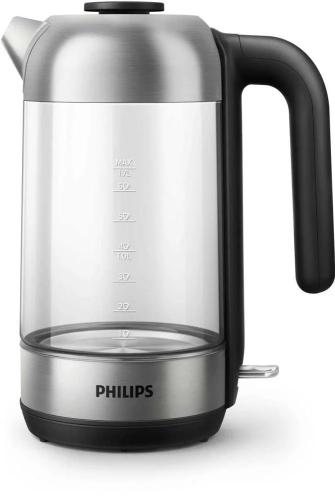 Philips 5000 Series Hd9339/80 Electric Kettle 1.7 L 2200 W Black Stainless Steel Transparent
