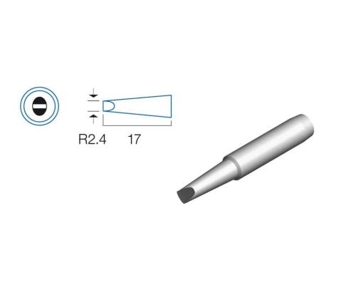 Ponta Plana de 2,4 Mm, Ferro de Solda Hrv6154ponta