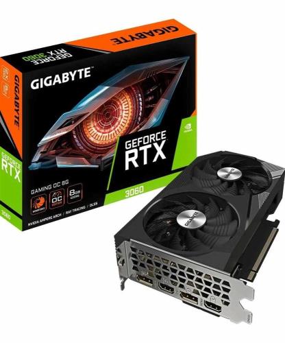 Karta Graficzna Gigabyte Geforce Rtx 3060 Gaming Oc 8gb 2.0
