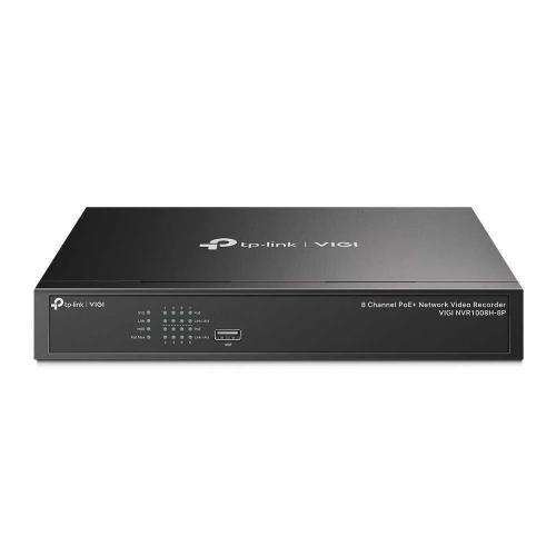 Gravador Nvr 8 Canais Ip Poe+ Preto - Tp-Link
