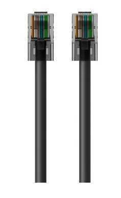 Belkin Rj45-Rj45, Cat6, 2m Cabo de Rede Preto