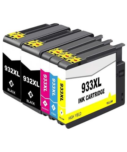 Conjunto 5 Tinteiros HP 932 XL / 933 XL Compatíve.