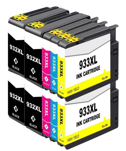 Conjunto 10 Tinteiros HP 932 XL / 933 XL Compatív.