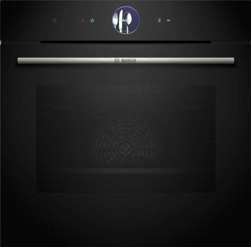 Built-In Oven Hbg7764b1 71l 3600w Hydrolytic + Pyrolytic (Black) - Bosch