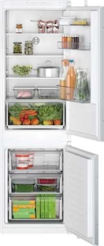 Frigorífico Combinado de Encastre Kin86nse0 260l Branco - Bosch