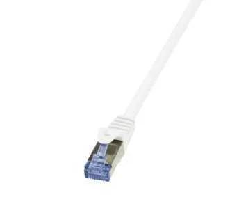Logilink Patchkabel Mit Cat7-Rohk. Primel. S/Ftp Weiß 3,00m