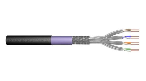 Digitus Cat.7 S/Ftp Erdverlegekabel, Simplex, Pe,100m,Grau