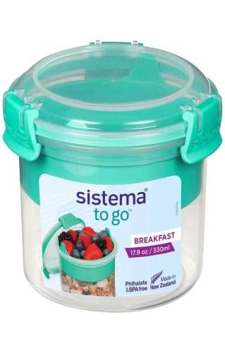 SISTEMA TO GO RECIPIENTE DE ALMOÇO 0,53 L AZUL ME.