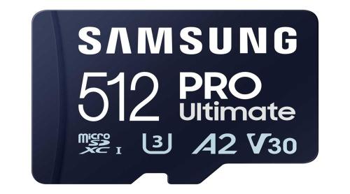 Cartão de Memória Microsdxc Uhs-I Pro Ultimate 512gb Classe U3, V30, A2 + Adaptador Sd - Samsung