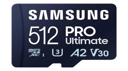 Cartão de Memória Microsdxc Uhs-I Pro Ultimate 512gb Classe U3, V30, A2 + Adaptador Sd - Samsung