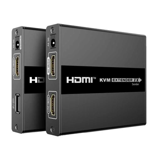 Extensor Hdmi Con Kvm - Emisor Y Receptor - Alcan.
