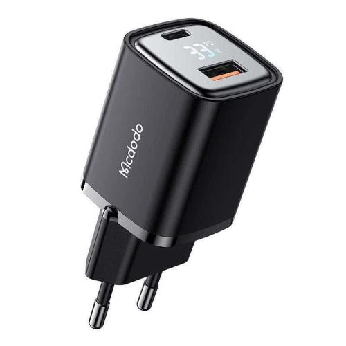Carregador McDodo CH-1701 33W com display Preto