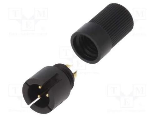 Conector: redondos, 719, 60V, PIN: 3, ficha, mach.