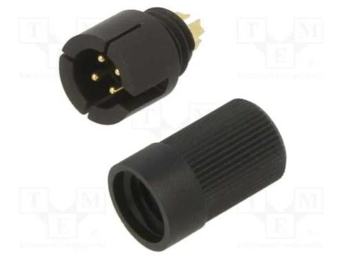 Conector: redondos, 719, 60V, PIN: 4, ficha, mach.
