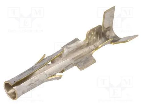 Contacto, F&ecirc;mea, Estanhado, 20awg&divide;14awg, Standard .093", Cerrar