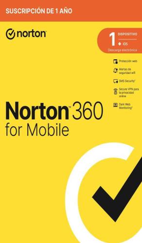 Norton 360 Mobile Es 1 User 1 Device 12mo