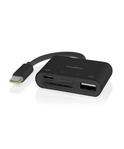 Nedis Ccgb64780bk01 Hub de Interface Usb 2.0 Type.