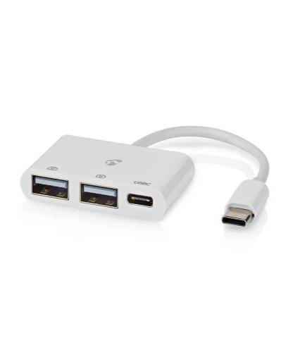 Nedis Ccgb64785wt01 Hub de Interface Usb 2.0 Type.