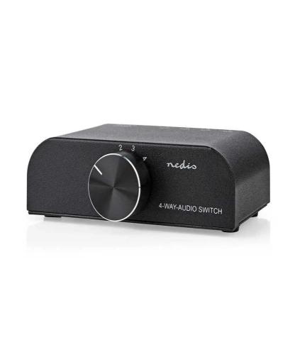 Conmutador de Audio Anal&oacute;gico  4-Port Port(S)  In.